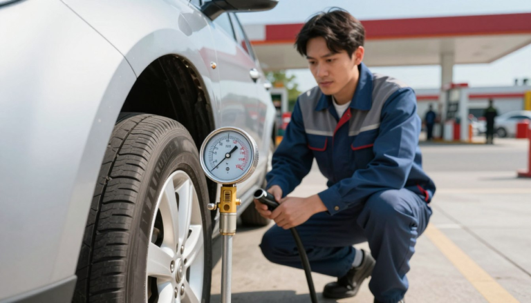 Optimal Tire Pressure for Fuel Economy