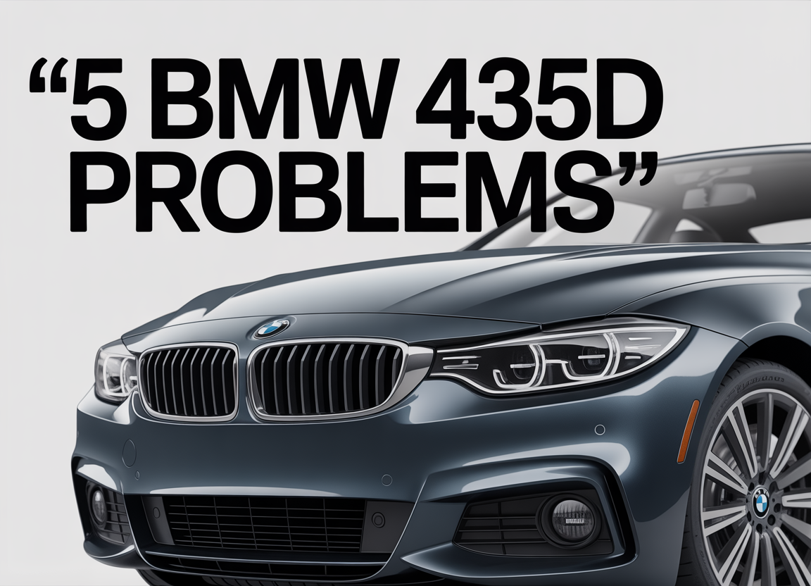 5 BMW 435d Problems