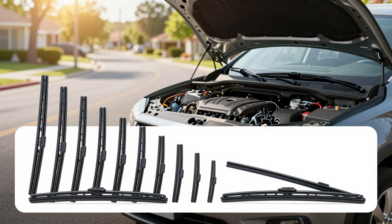 Windshield wiper size guide