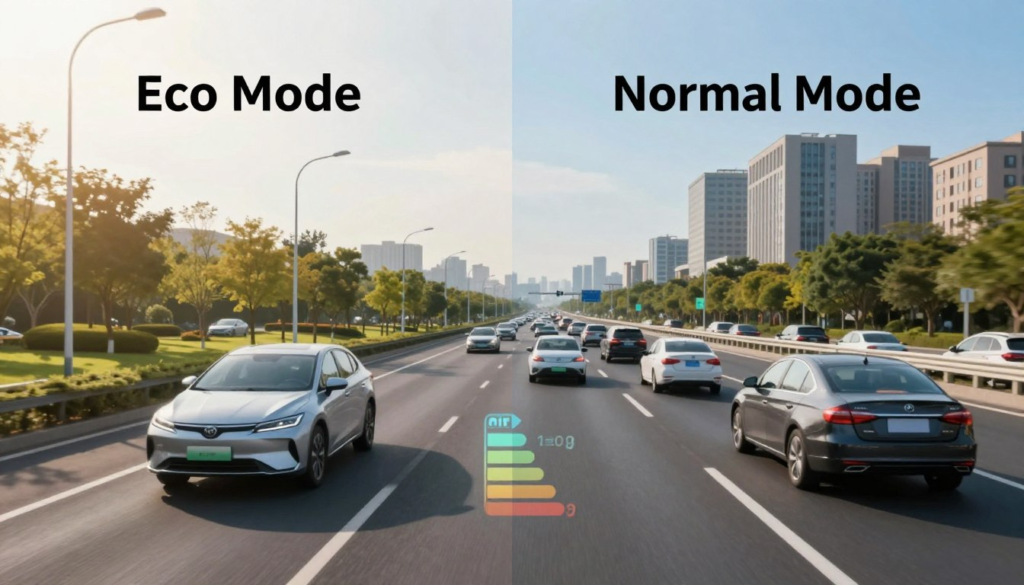 Eco Mode vs Normal Mode