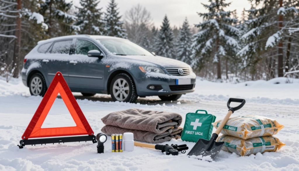 winter car emergency kit list