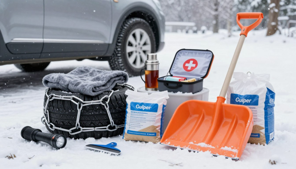 winter car emergency kit list